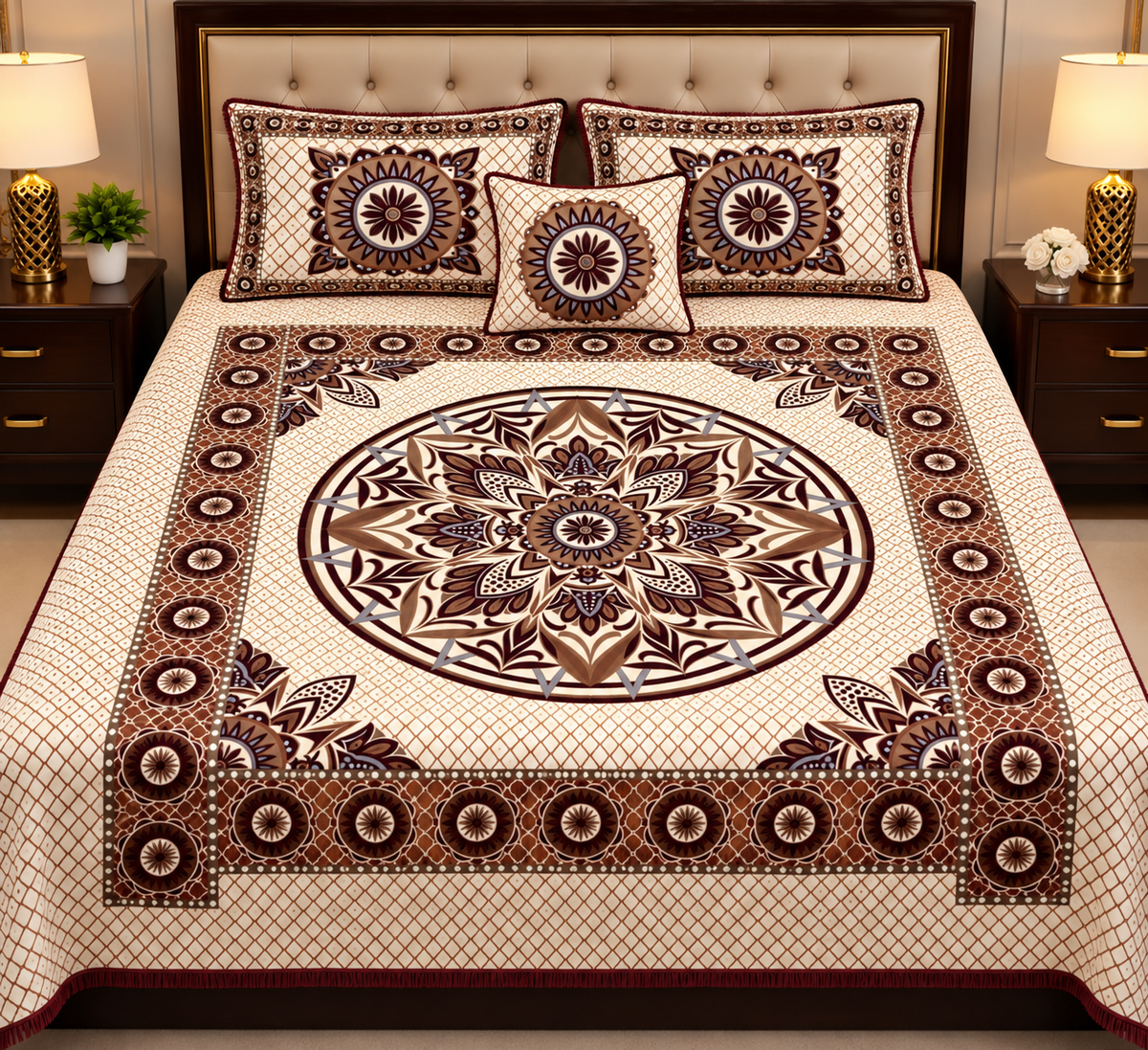 Floral Alpha Mora Bedsheets