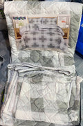 Grey & Dark BM Comforter Set