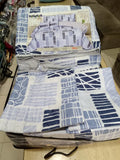 Strip Black & Blue BBL Comforter Set