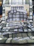 Blue & Black BM Comforter Set