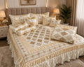 Skin Golden Silk 9 PCs Bridal Set