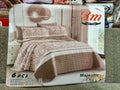 Skin & Brown BM 6 PCs Comforter Set